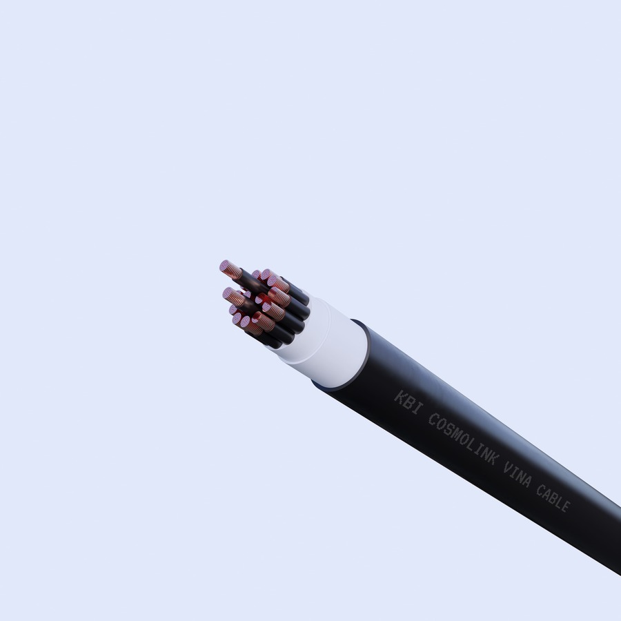 CÁP ĐIỀU KHIỂN CÁCH ĐIỆN PVC CÓ VÀ KHÔNG CÓ MÀN CHẮN BẰNG ĐỒNG ( CVV hoặc CVV-S)