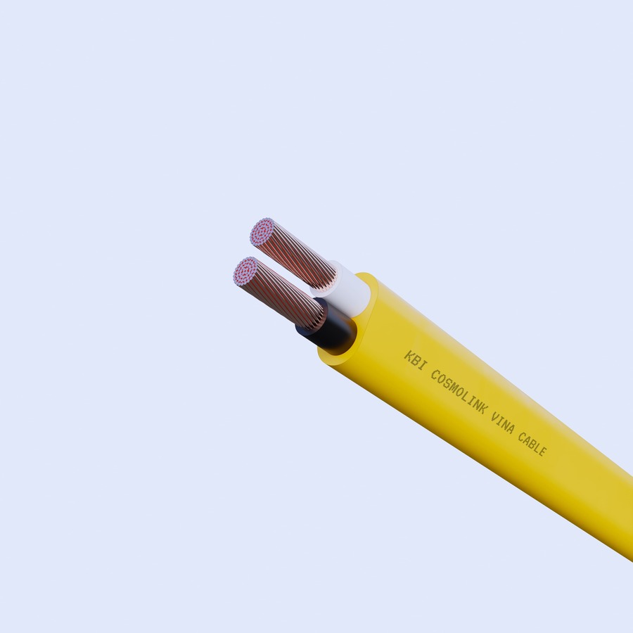 300/500V PVC INSULATED, PVC SHEATHED CAPTYPE FLEXIBLE FLAT CORD (VCTFK)